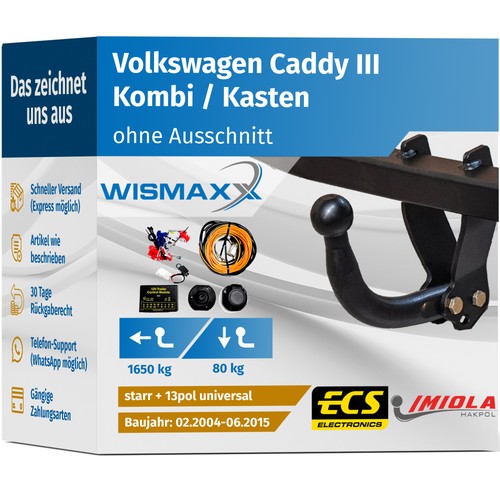 Caddy iii kasten life - iii,